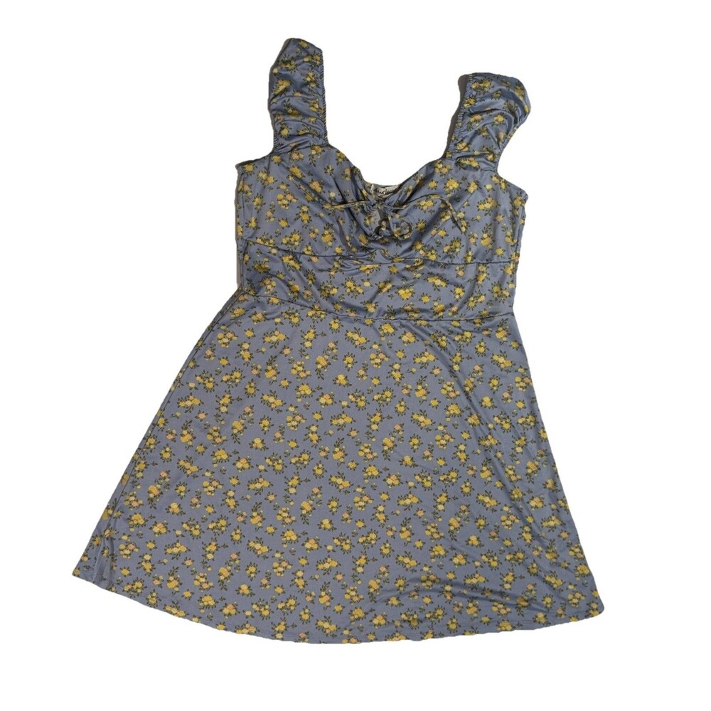 Derek Heart Babydoll Floral Sundress Cottagecore Prairie Dress Women's Xl